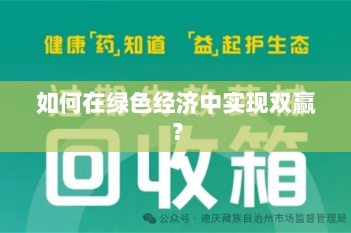 衡阳如何在绿色经济中实现双赢？