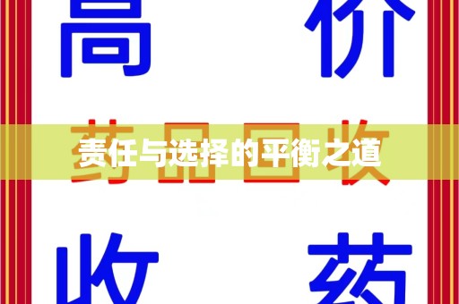 衡阳责任与选择的平衡之道