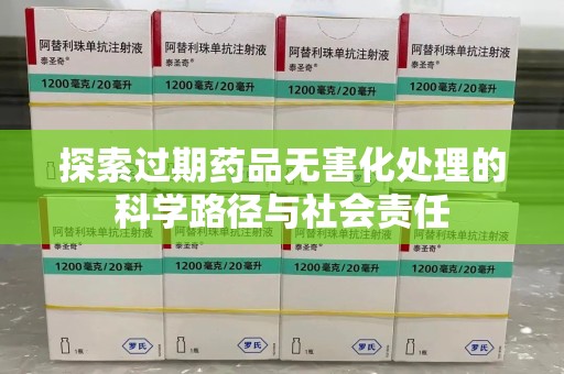 衡阳探索过期药品无害化处理的科学路径与社会责任