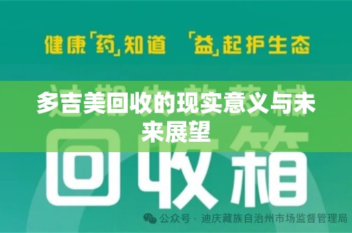 衡阳多吉美回收的现实意义与未来展望